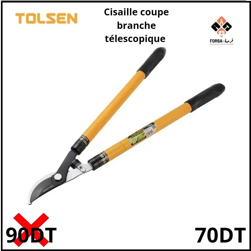 Cisaille coupe branche télescopique – Image 2