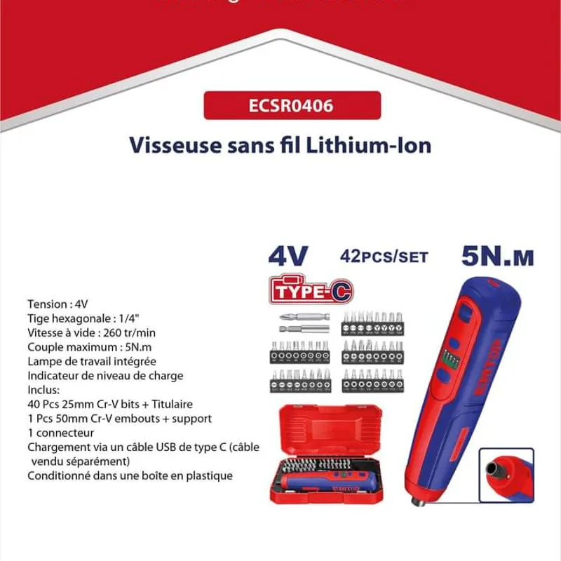 Viseuse sans fil 4V – Image 2