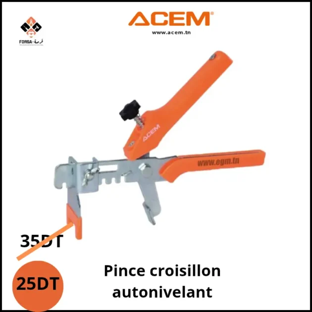 Pince croisillon autonivelant