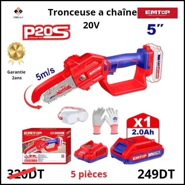 Tronceuse à chaîne 20V