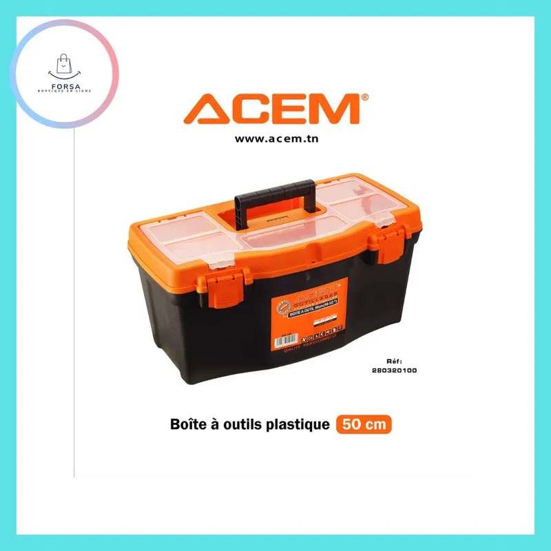 Boite a outil 40cm ACEM (400x210x200) – Image 5