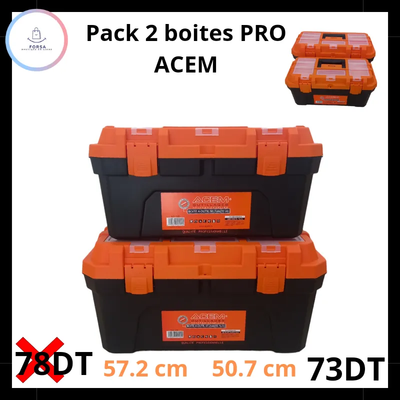 Pack 2 boites PRO