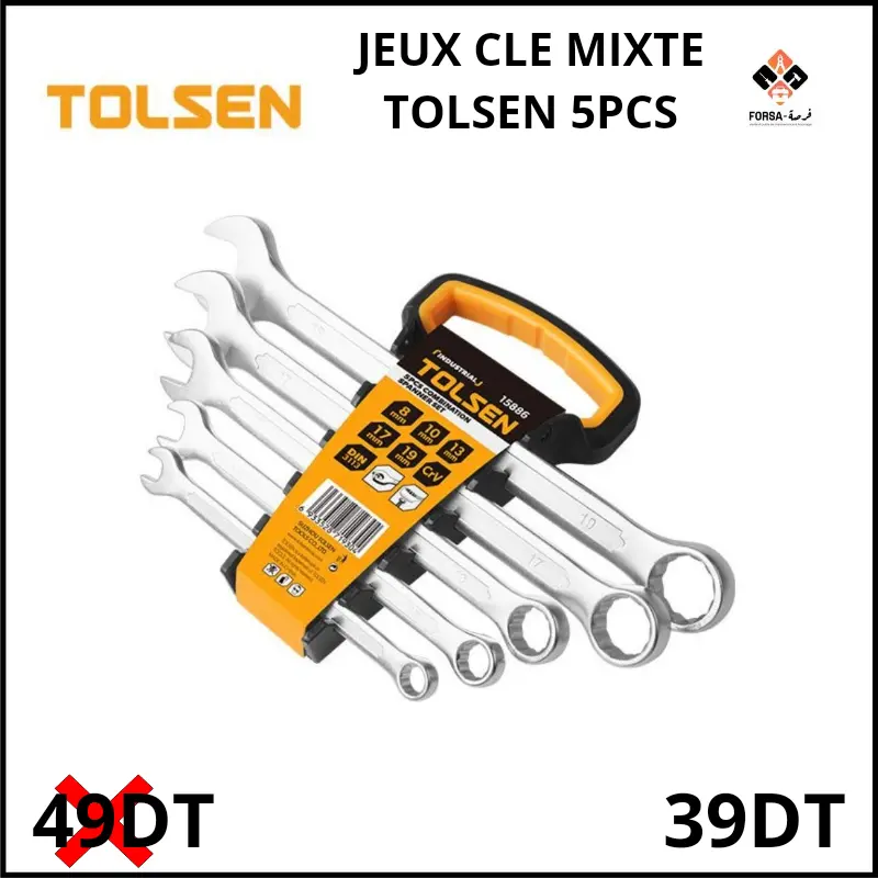 JEUX CLE MIXTE TOLSEN REF TLS15886