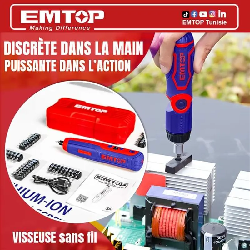Viseuse sans fil 4V – Image 3