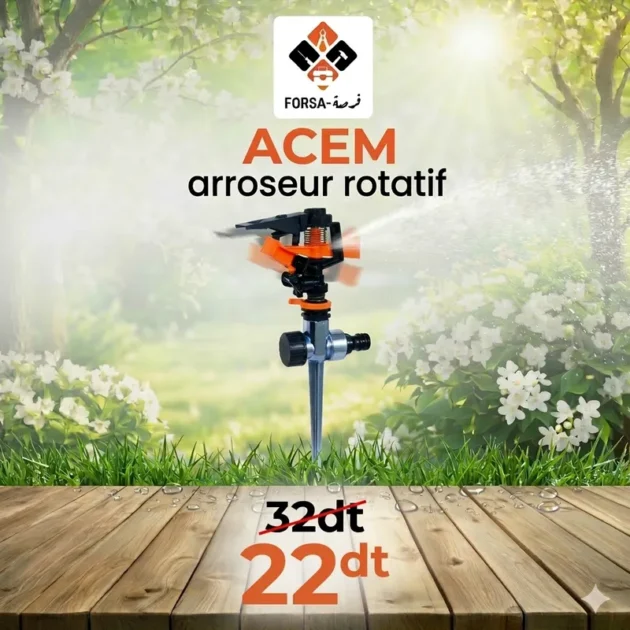 Arroseur rotatif acem