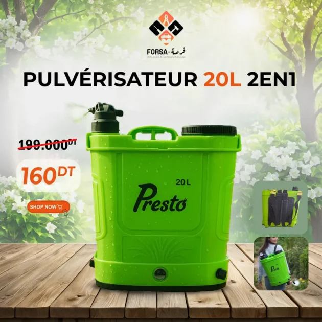 Pulvérisateur 20L 2en1