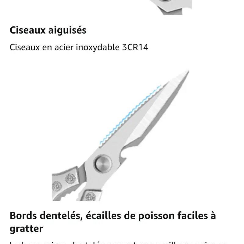 Ciseau alimentaire – Image 8